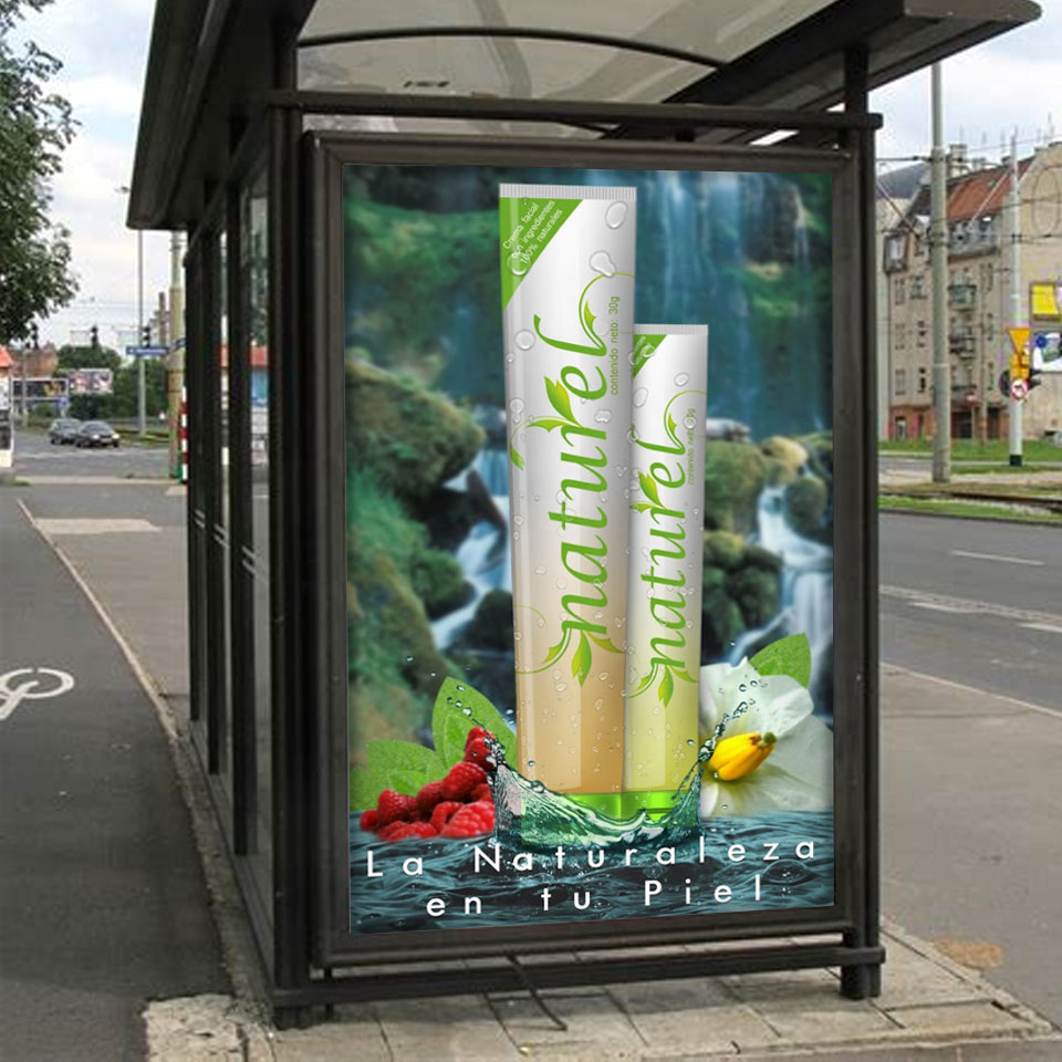 Naturel bus ad