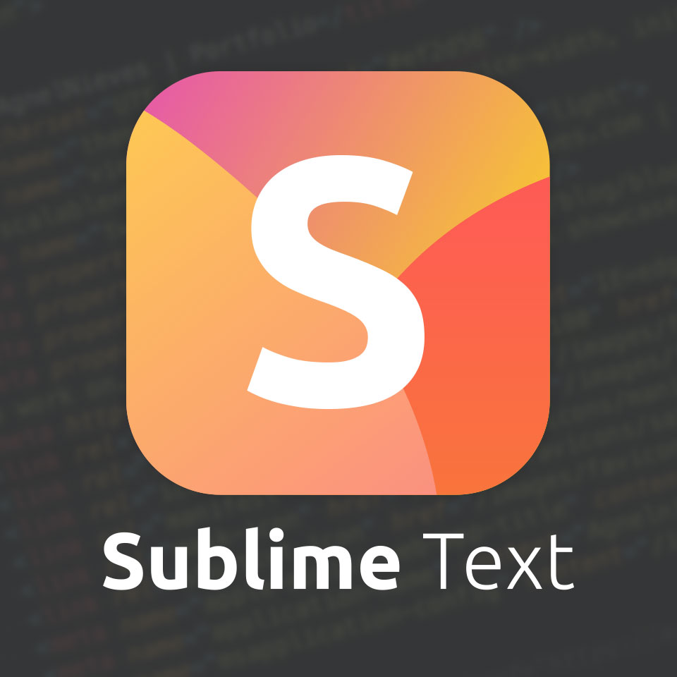 Sublime Text logo concept