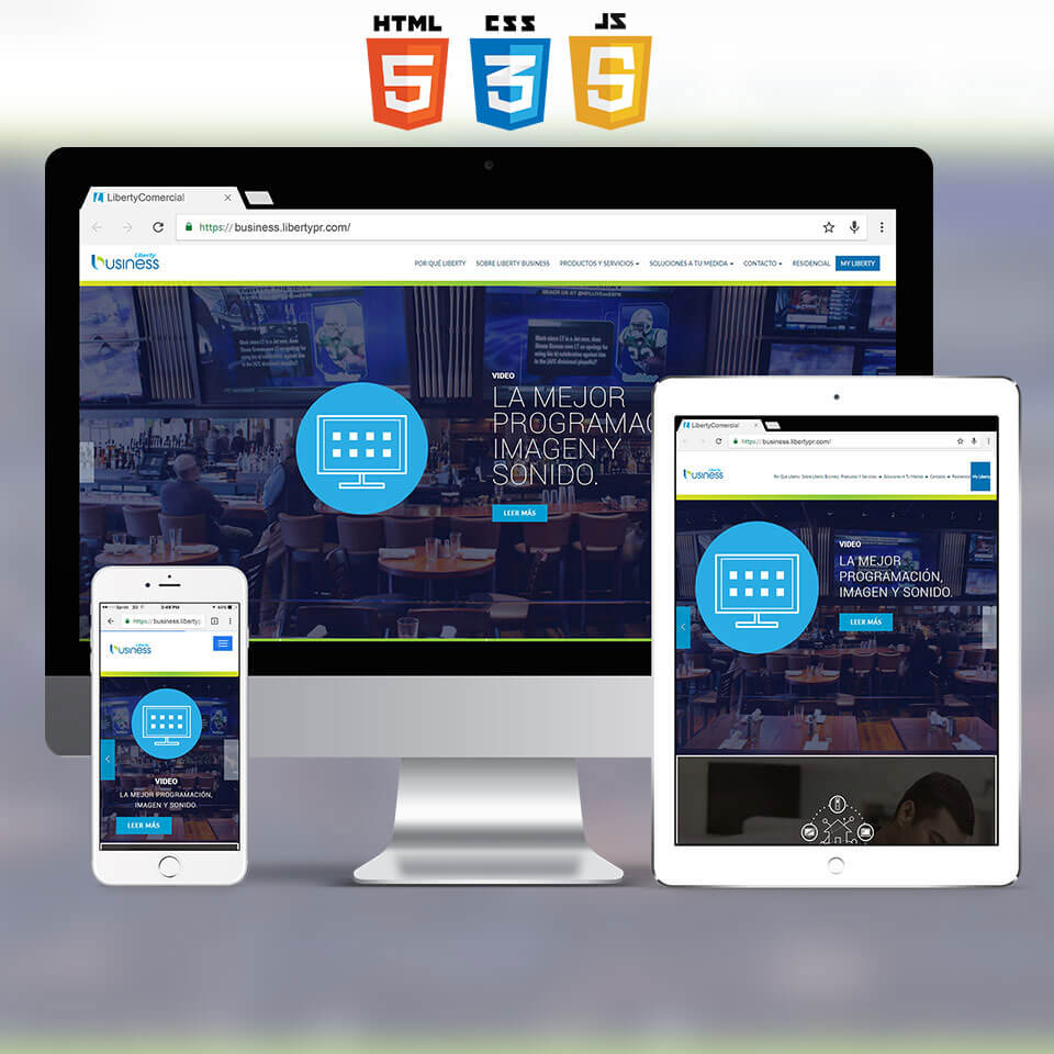 Liberty Business Website